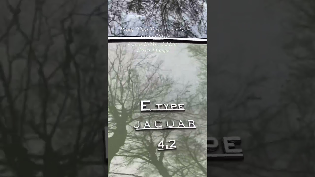 Vista previa del video del Jaguar E-Type 4.2 (1967)