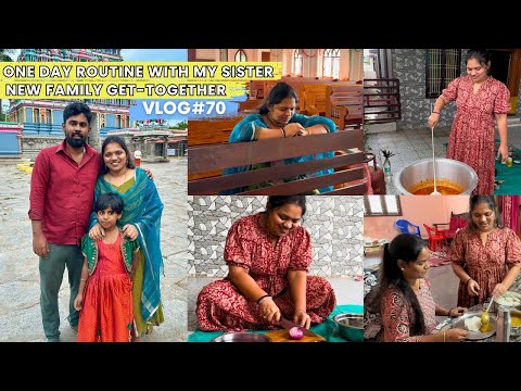 Vlog#70||❤️Day Routine with my sister| New Family Get-Together ❤️|Dec28,2024 #home #vlog #tamil