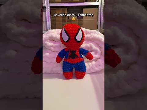 Spiderman ♥️je suis fan, vous validez ? #crochet #crocheting #crochetlove #crochetaddict