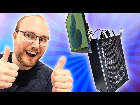 La Forme Ultime de mon Mini PC ITX avec Écran Aimanté !