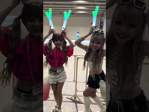 【ニコニコ超会議2024】ふっかちゃんの真似をする２人🤣w【KOGYARU専属モデル】#shorts #ニコニコ超会議 #小学生ギャル