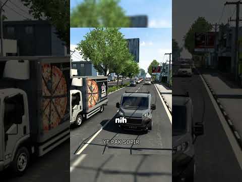 AKU DIKEJAR MASA KARENA GAK SENGAJA CURI SETIKER MSM MAUDI #ets2 #bus #basuri  #truk