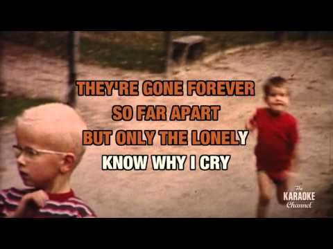 Only The Lonely in the style of Roy Orbison | Karaoke with Lyrics