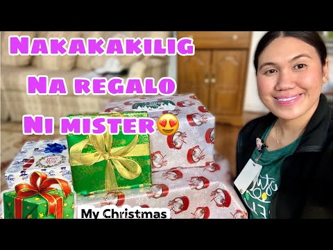 ANG BONGGA  NG REGALO NI MISTER | REGALO NAMIN SA ISAT ISA | UNBOXING CHRISTMAS GIFT