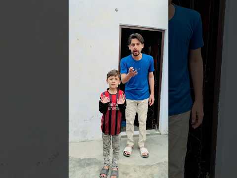 Dogesh ne bache ko bacha lia๐ #comedy #funny #cartoon #youtubeshorts #hamzashahvlogz #shorts #bhoot