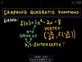 Quadratic Functions and Their Properties