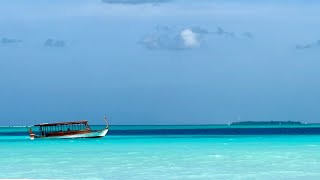 Fall Asleep on the Beach at The Maldives - Ocean Sounds for Deep Sleep