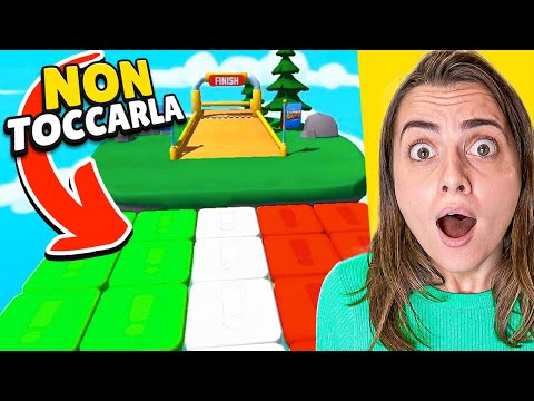 SE TOCCO I COLORI DELL’ITALIA PERDO E SHOPPO UNA SKIN SPECIALE DI GHIACCIO su STUMBLE GUYS!
