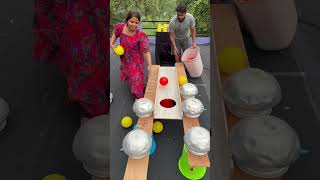 Pop Balloon Continue Bottle Flip And Four Level Amazing Challenge 