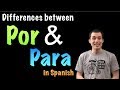 Mastering Por vs Para in Spanish