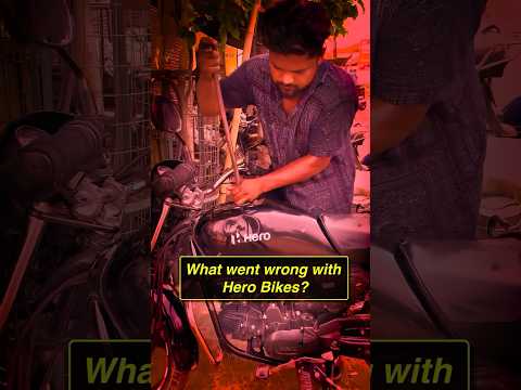 What went wrong with Hero Bikes ? 😳#startup #entrapreneur #business  #heromotocorp #scam
