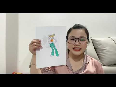 Coloring street style girl  | Trang Coloring