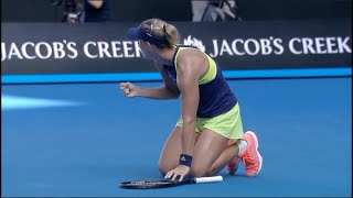 The Best Rally in the Australian Open 2018 | By Angelique Kerber and Simona Halep