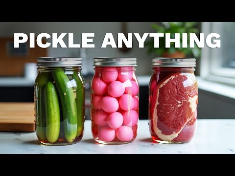 We Pickled a Steak! - How to Pickle Anything (Ultimate Pickling Guide)