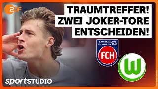 1. FC Heidenheim – VfL Wolfsburg | Bundesliga, 1. Spieltag 2025/26 | sportstudio
