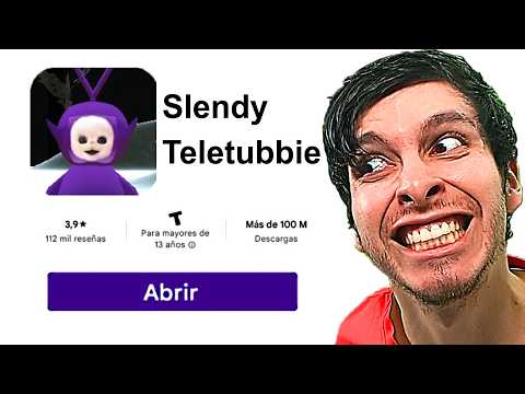 Probé los PEORES FANGAMES de SLENDYTUBBIES 3 !!