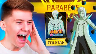 TA MUITO FÁCIL!? ZEREI O TOKEN ROYALE CONJUNTO OBITO NO FREE FIRE!😱 QUANTOS DIAMANTES GASTEI???
