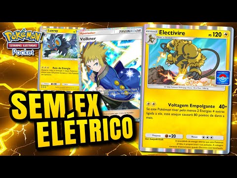 FÁCIL DE MONTAR! Electivire com Luxray pode ser o seu PRIMEIRO BARALHO no Pokémon TCG Pocket!