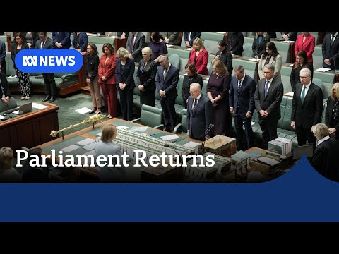 YouTube video thumbnail: MPs Deliver Emotional Speeches in Bondi Attack Condolence Motions