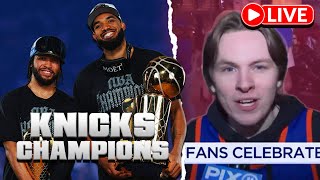 LIVE! THE KNICKS ARE NBA CHAMPIONS | Around The NBA