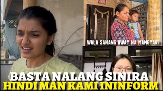 BASTA NALANG SINIRA! HINDI MAN KAMI ININFORM 