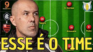 REMO x FLAMENGO: A ESCALAÇÃO E O PLANO PARA ASSUMIR A LIDERANÇA DO BRASILEIRÃO