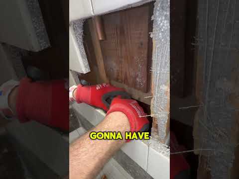 replacing a shower faucet #plumber