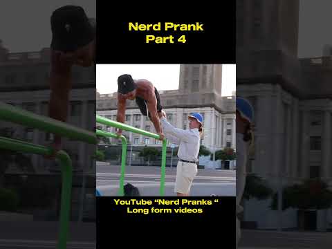 Pretended to be Nerd/Calisthenics ￼ 😱Prank /full video on my YT #nerd #calisthenics #anatoly  ￼￼