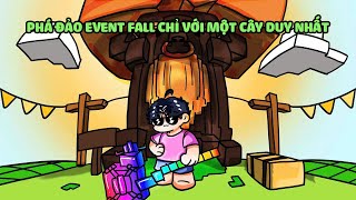 CHÚ XÁM BẮT ĐẦU LẠI VỚI MỘT CÂY DUY NHẤT LÀM FULL FALL EVENT TRONG GROW A GARDEN