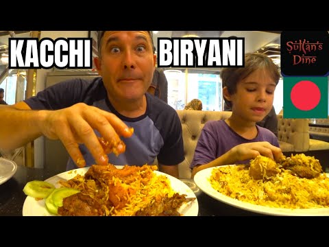 We Tried DHAKA´S Most FAMOUS KACCHI BIRYANI 🇧🇩 বিদেশীরা বিরিয়ানি ট্রাই করে