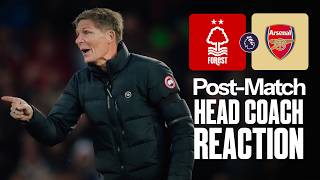 Oliver Glasner's Reaction 🗣️ | Nottingham Forest vs Arsenal | Premier League