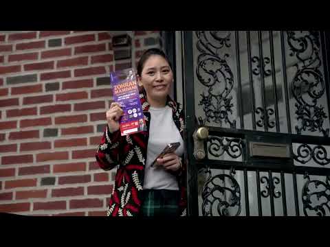 YouTube video thumbnail: How a First-Time Volunteer Mobilizes for Zohran Mamdani in NYC