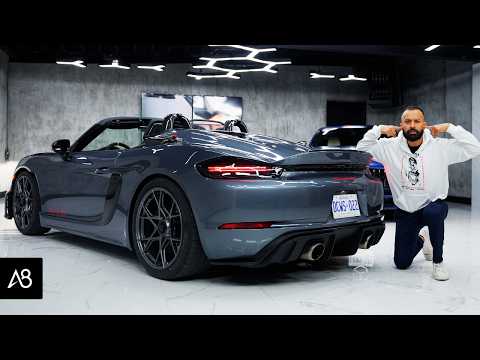 AMAZING SOUND! Porsche 718 Spyder RS