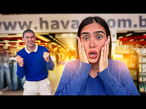DEIXE A ANA COMPRAR TUDO QUE ELA QUERIA NA HAVAN!!