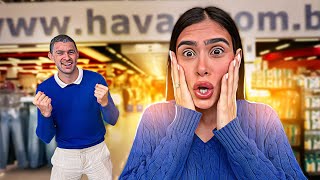 DEIXE A ANA COMPRAR TUDO QUE ELA QUERIA NA HAVAN!!