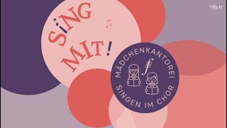 Einladung zu den Chorgruppen der Mädchenkantorei