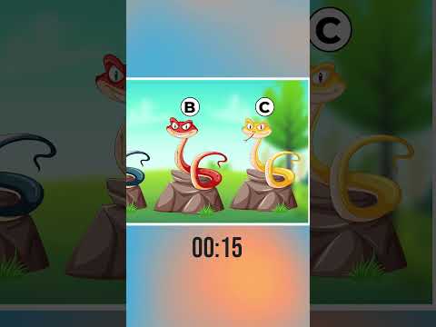 Con rắn nào độc nhất? CMT đáp án của bạn nhé  #dovuigiaitri #games #dovui #funny #doraemoncartoon