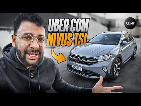 1º dia de UBER com o Nivus: e NÃO ACREDITEI no resultado!