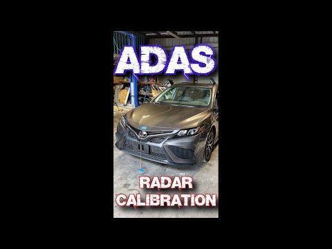 ADAS FRONT RADAR SENSOR CALIBRATION TOYOTA CAMRY ZENITH Z7