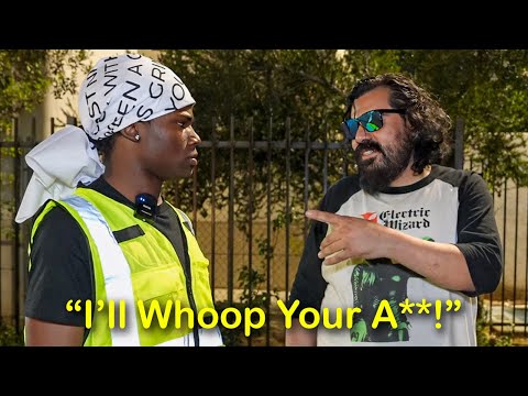 Fake Security Guard Prank Gone Wrong..