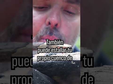 ¡Este tipo hierve agua sin olla! #supervivencia