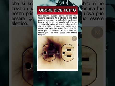 Quando un odore avvisa