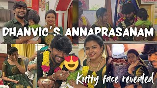 Dhanvic’s Annaprasanam vlog | Leaving amma veedu after delivery | I cried a lot | Emotional vlog 