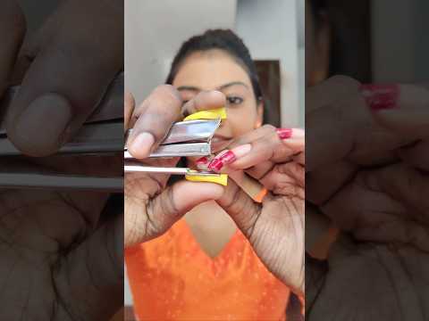 Making chain using stapler pin #Shorts @SANCHAL733