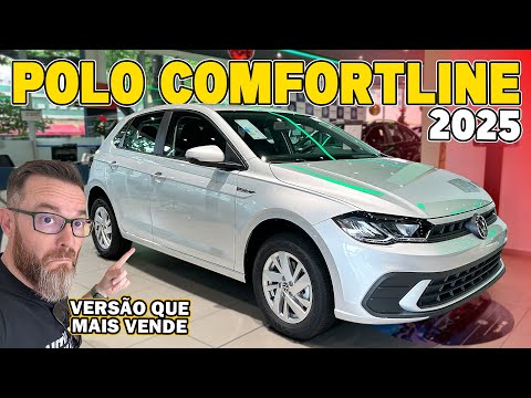 POLO COMFORTLINE 2025 - Versão Que Mais Vende Nos Mínimos Detalhes!