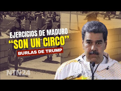 ¿Qué busca Maduro con los ejercicios de las milicias en Venezuela que provocaron burlas de Trump?