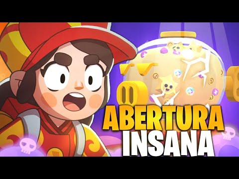 ABRINDO MEGACOFRE INSANO SERÁ QUE VEIO BRAWLER NOVO ? - Brawl Stars