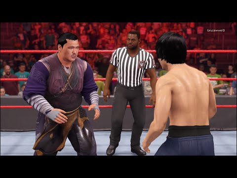 WWE 2K22 - Wong vs. Bruce Lee - Dragon Fight 🔥🐲