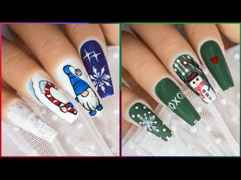 Christmas Nail Art Design |🎁🔔Cute Christmas Nail Art Compilation | Cute Nails💖🎄