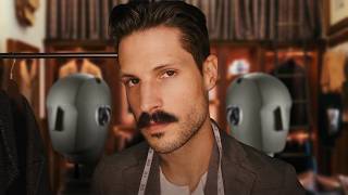 ASMR Luxury Private Fitting (Suit Measuring, Writing, Fabric Sounds for Best Sleep)